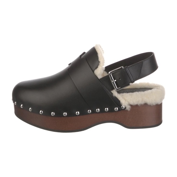 Hermes shearling clog size 39 - Picture 3 of 4
